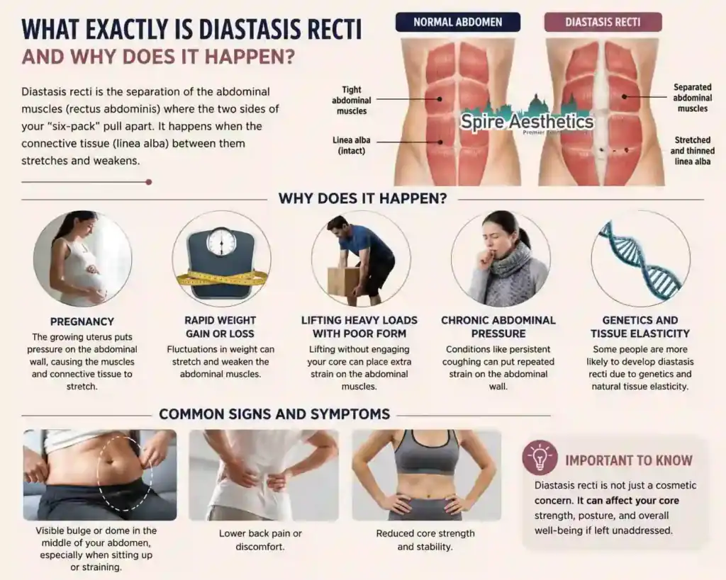 What Exactly Is Diastasis Recti and Why Does It Happen Wembley?