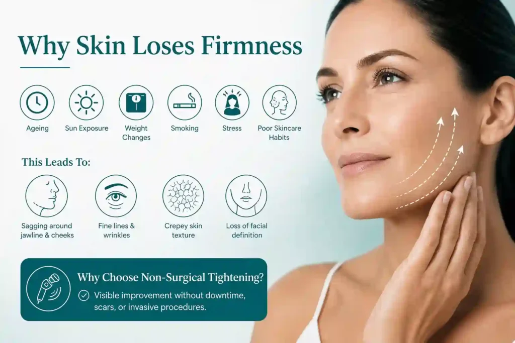 What Makes Skin Lose Firmness and Why Do People Seek Non-Surgical Tightening Wembley?