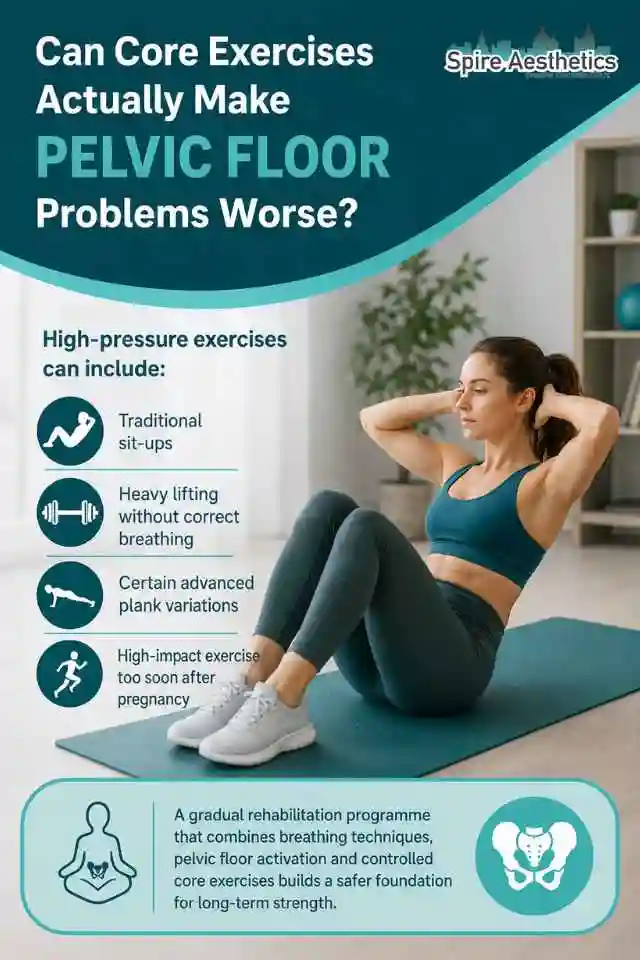 Can Strengthening Your Core Alone Actually Make Pelvic Floor Problems Worse Wembley?